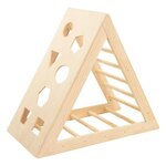 Atmosphera Kids Jeu Escalade Enfant  Triangle  90cm Beige