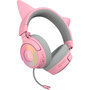 Voir la diapositive 3 : Razer Casque gamer KRAKEN KITTY V3 PRO QUARTZ