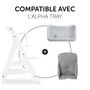 Voir la diapositive 8 : HAUCK Accessoires de chaise haute en bois Alpha Cosy Comfort Stretch Gris