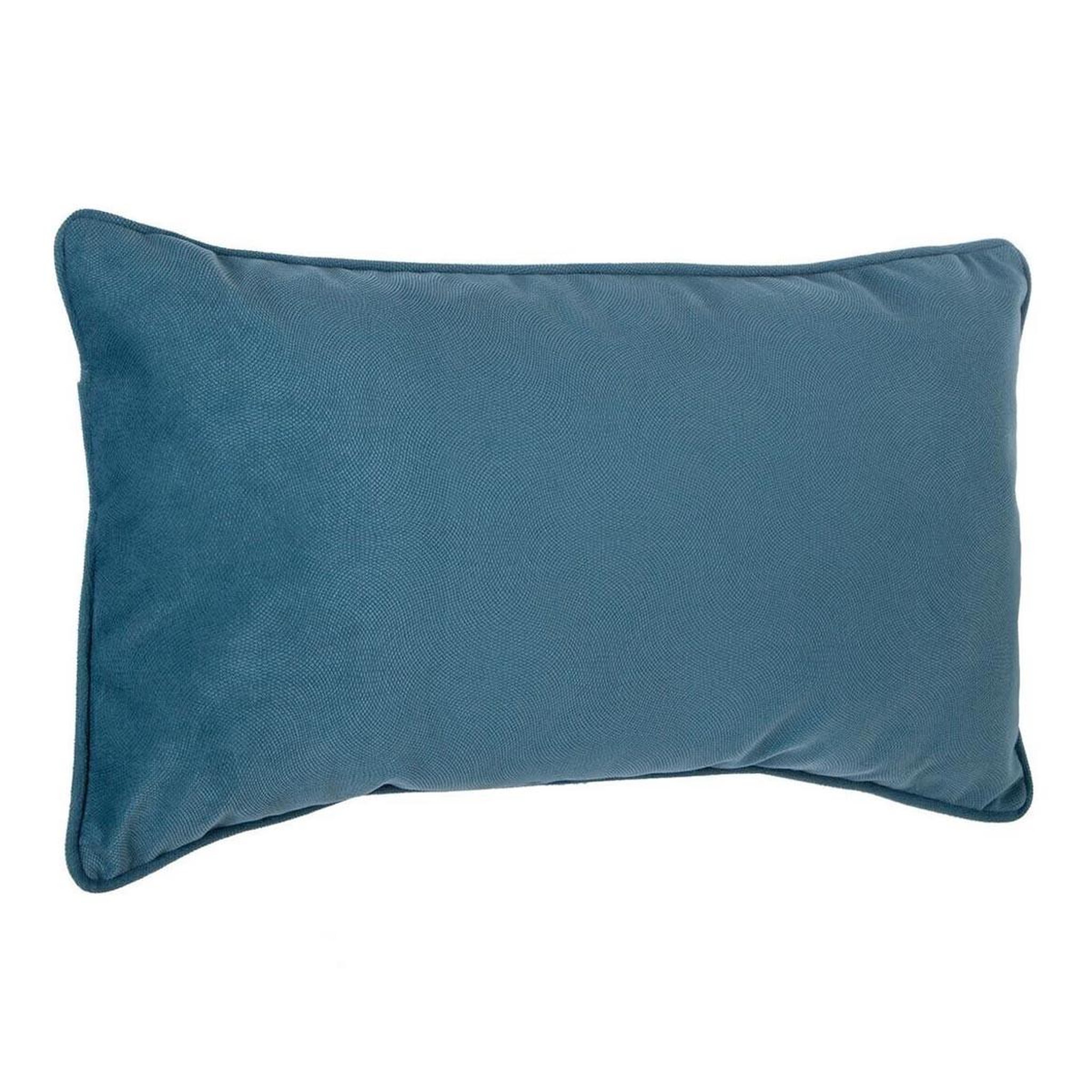 ATMOSPHERA Coussin déhoussable  lilou  50x30cm bleu