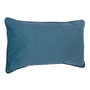 Voir la diapositive 1 : ATMOSPHERA Coussin Déhoussable  Lilou  50x30cm Bleu