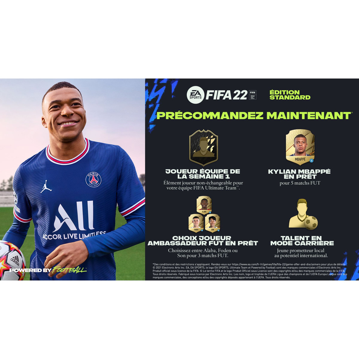 Electronic Arts Fifa 22 PC Code de téléchargement
