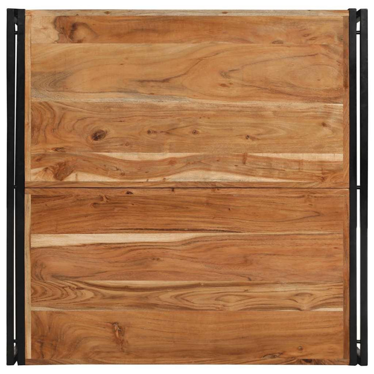 VIDAXL Table basse 100x100x35 cm bois massif acacia