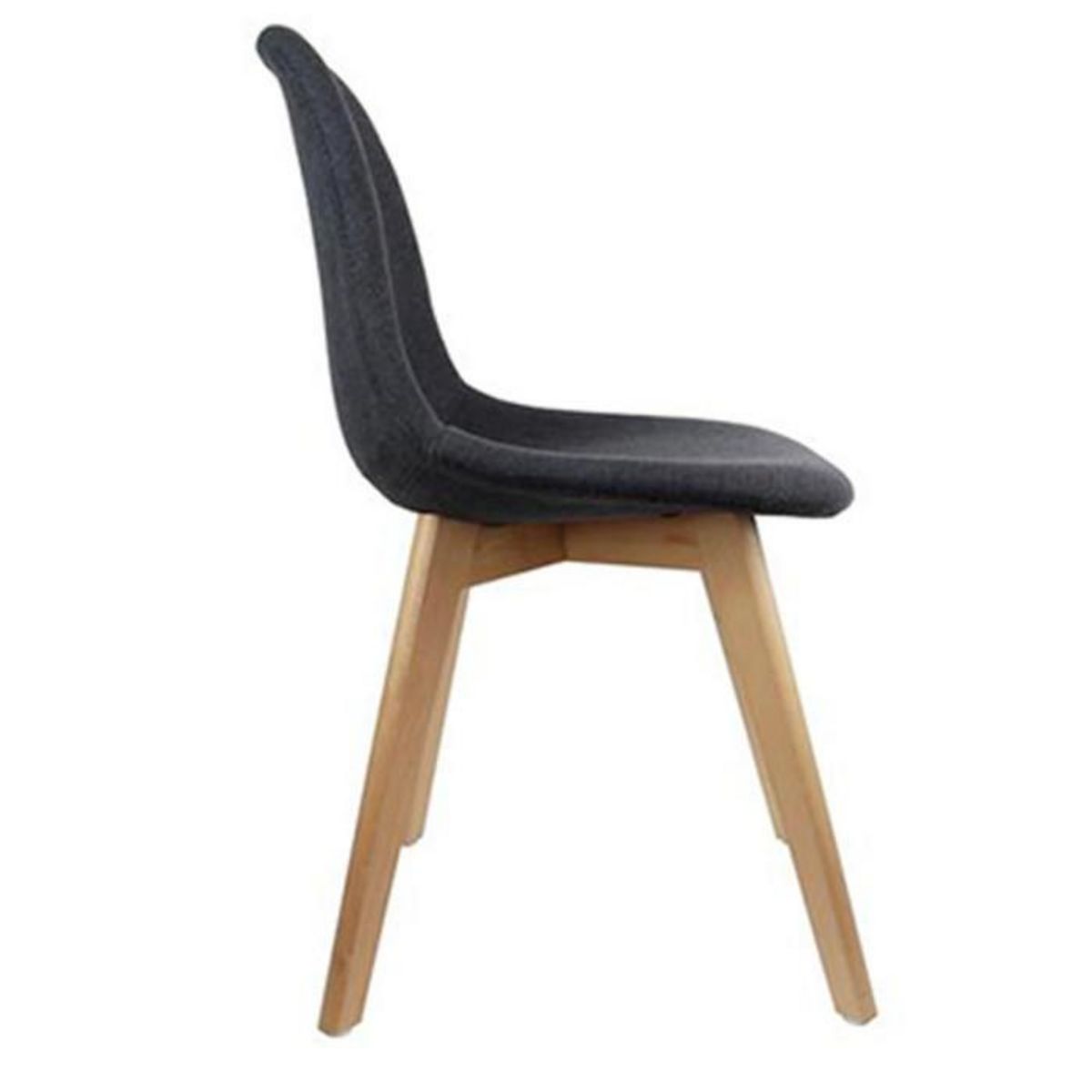 Paris Prix Lot de 2 Chaises Scandinaves  Pilta  87cm Noir