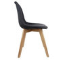 Voir la diapositive 4 : Paris Prix Lot de 2 Chaises Scandinaves  Pilta  87cm Noir