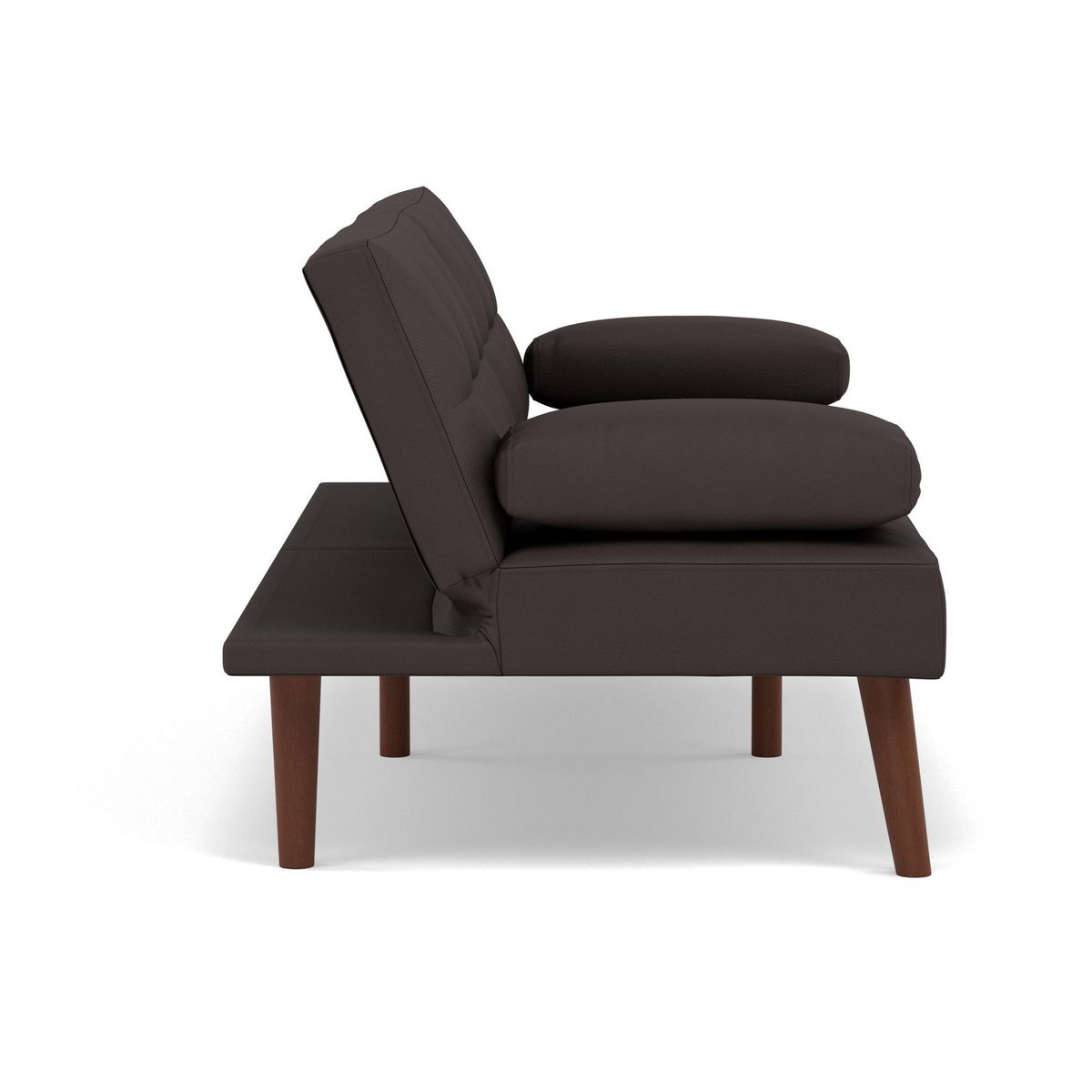 BEST MOBILIER Philae - canapé convertible clic-clac 2 places - en simili