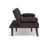 Voir la diapositive 5 : BEST MOBILIER Philae - canapé convertible clic-clac 2 places - en simili