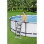 Voir la diapositive 4 : BESTWAY Piscine tubulaire ronde - 457x122cm - STEEL PRO MAX™
