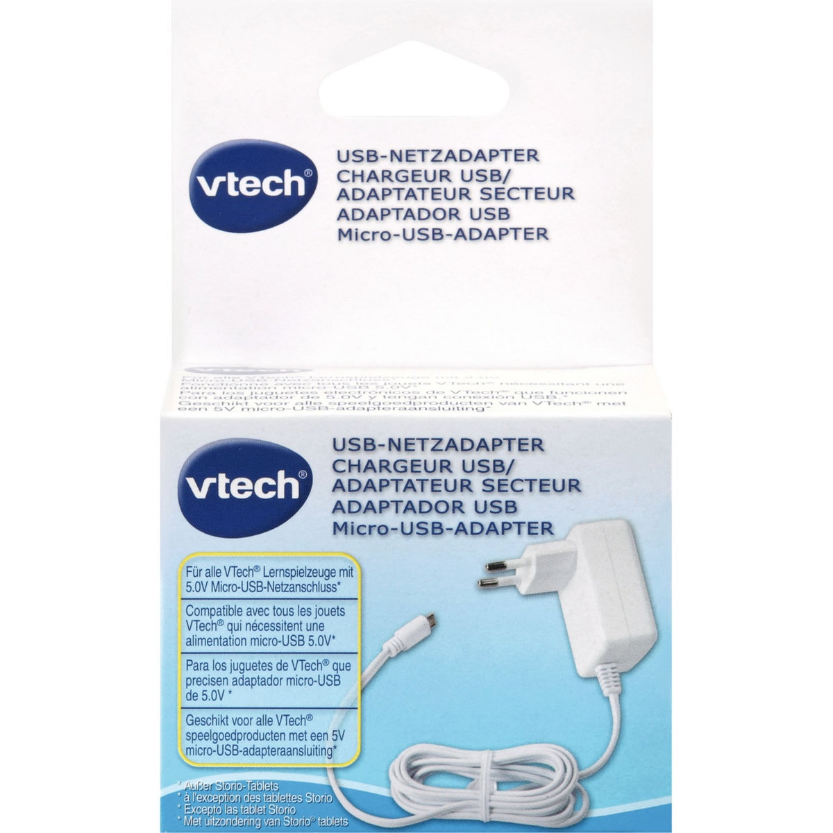 VTECH Chargeur USB / Adaptateur officiel VTech