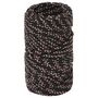Voir la diapositive 2 : VIDAXL Corde de bateau Noir 2 mm 50 m Polypropylene