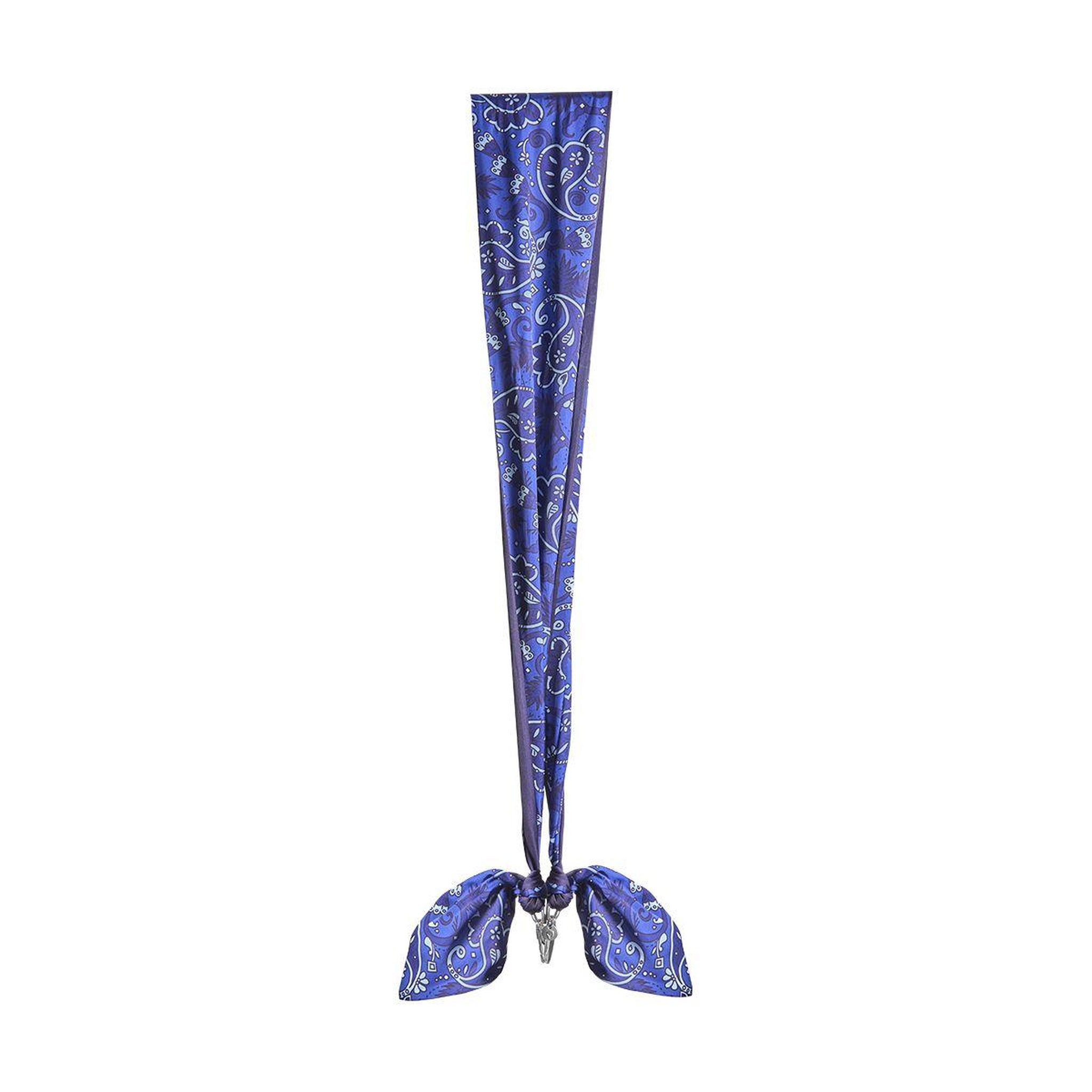 Voir la diapositive 4 : FORCE CASE Cordon téléphone foulard bandana bleu