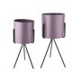 Voir la diapositive 1 : PRESENT TIME Duo de Cache-pot Pedestal XL