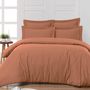 Voir la diapositive 2 : Sensei Maison Taie de traversin en percale de coton SOFT PERCALE - 45x185 cm