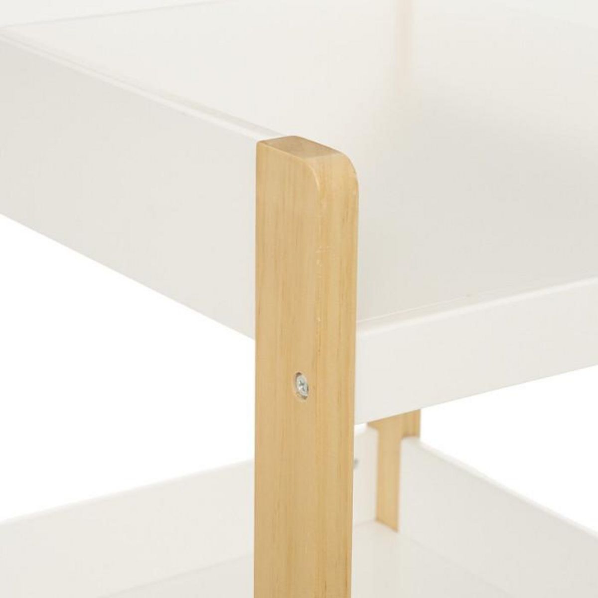 Atmosphera Kids Table à Langer pour Bébé  Scandinave  117cm Blanc