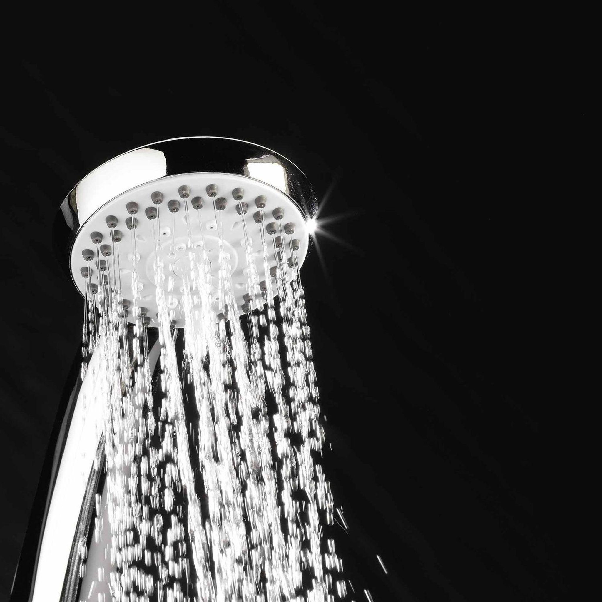 Voir la diapositive 6 : Douceur d'Intérieur Pommeau de douche 5 jets - Chromé