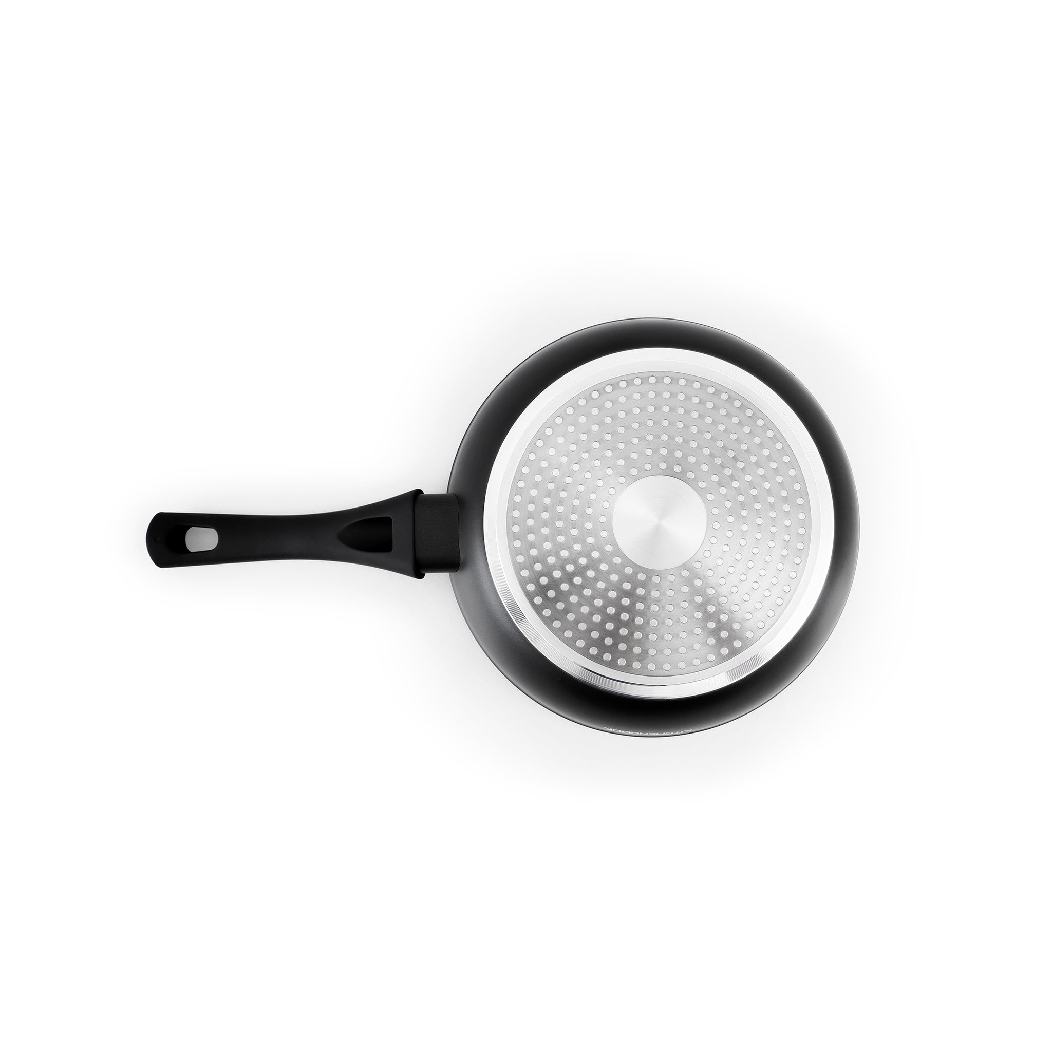Voir la diapositive 2 : Poêle induction 24 cm aluminium forgé 