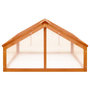 Voir la diapositive 4 : VIDAXL Serre Marron 114x80x50 cm Bois de sapin