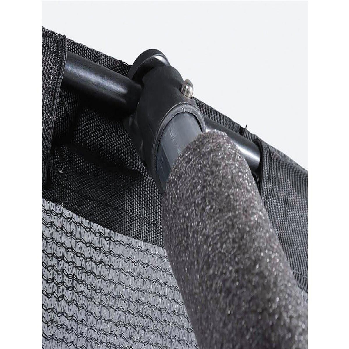 Habitat et Jardin Trampoline avec filet intérieur  jumper  - Ø 3,05 - Gris