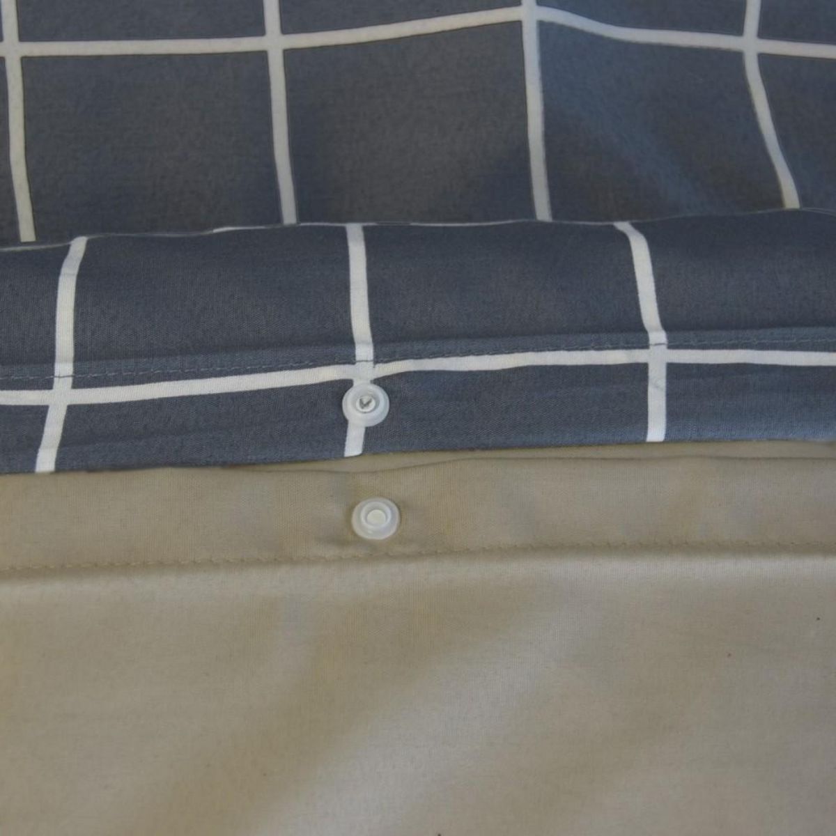 COTE DECO Housse de couette 140x200 + 1 taie FLAMMECHE