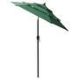 Voir la diapositive 3 : VIDAXL Parasol de jardin a 3 niveaux avec mat en aluminium vert 2 m