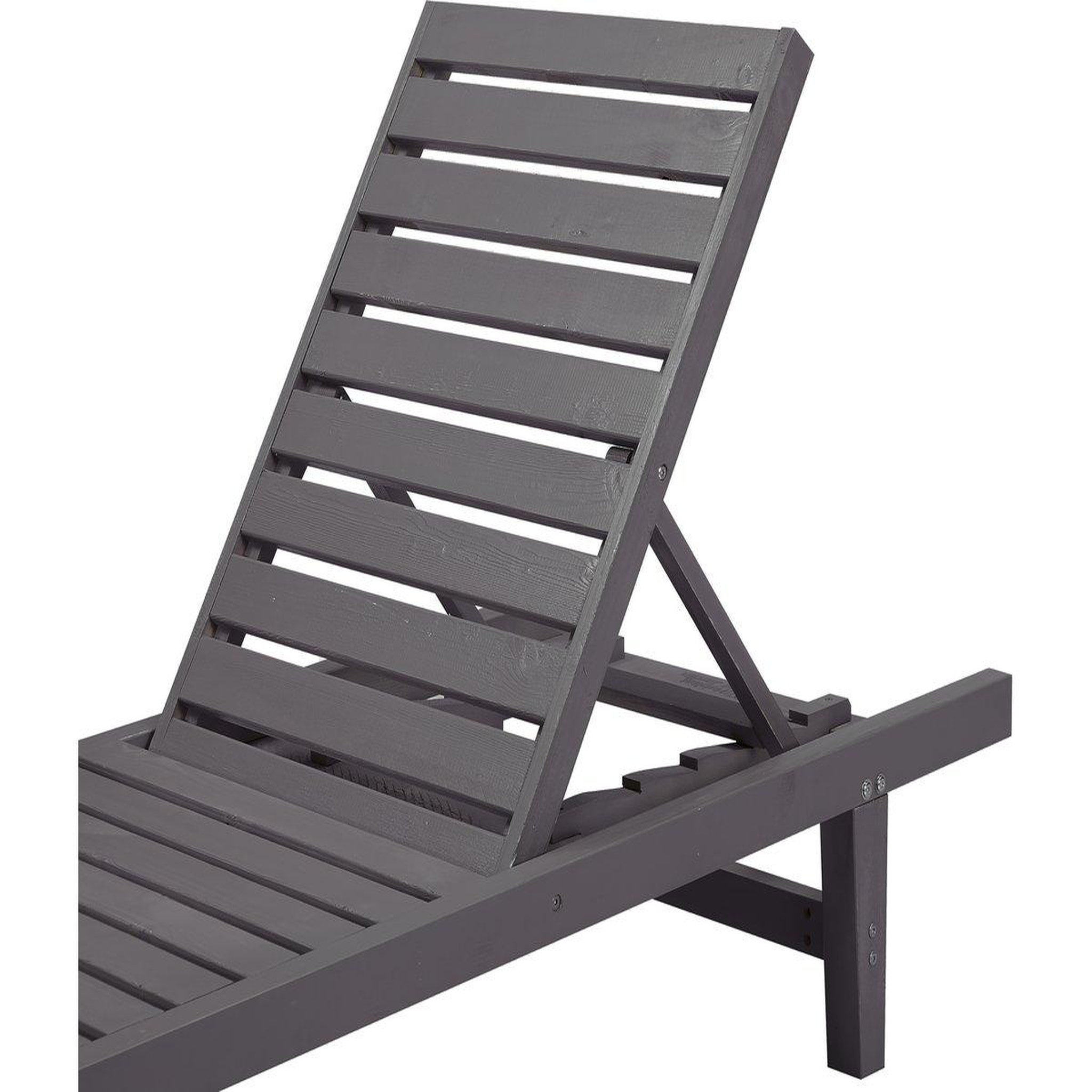 Voir la diapositive 4 : Habitat et Jardin Bain de Soleil en bois  Rawai  -  Gris