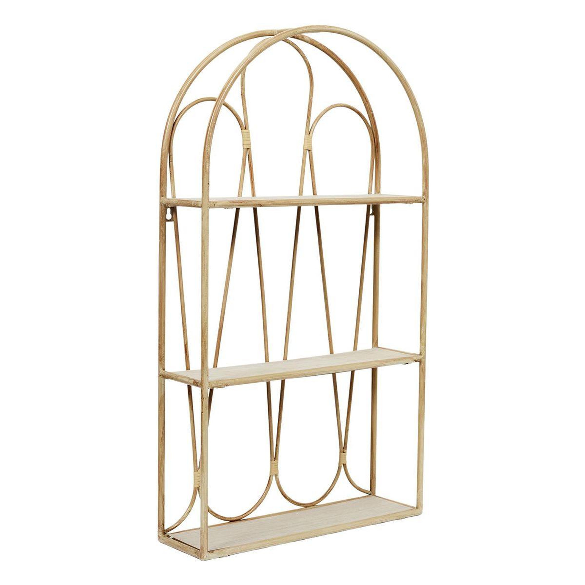 The Home Deco Factory Étagère murale arche  java  73cm naturel