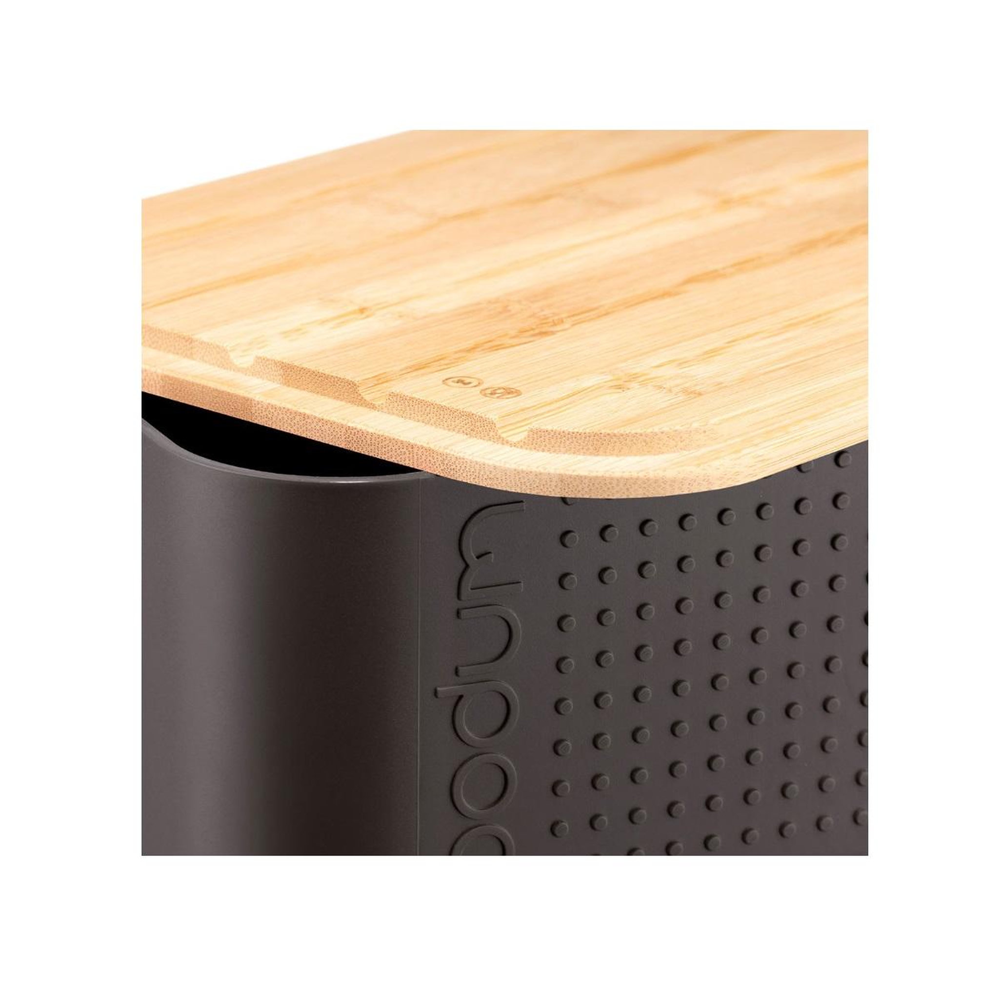 Voir la diapositive 4 : Bodum Boîte à pain 37cm bambou/plastique marron - 11555-451s