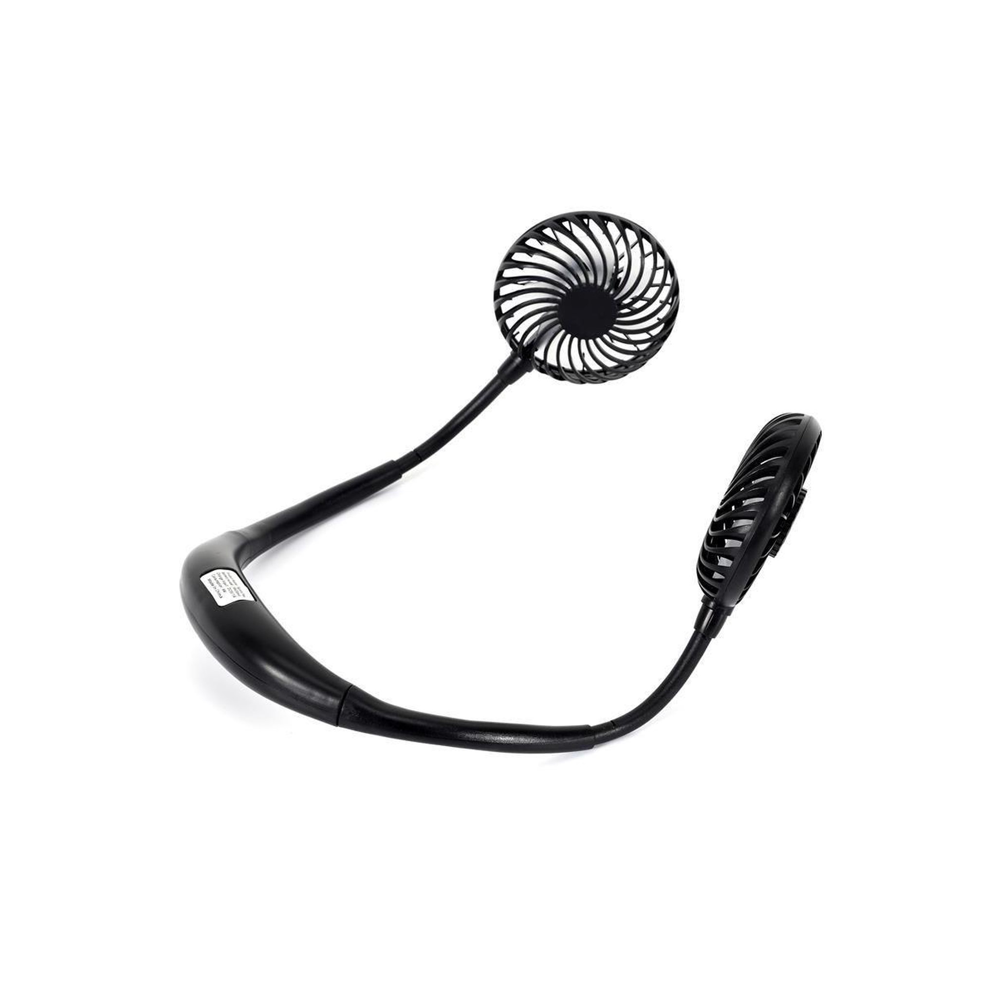 Voir la diapositive 3 : JET LAG Ventilateur rechargeable  tour de cou  26cm noir