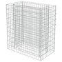 Voir la diapositive 3 : VIDAXL Lit sureleve a gabion Acier galvanise 90x50x100 cm
