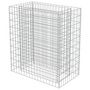 Voir la diapositive 3 : VIDAXL Lit sureleve a gabion Acier galvanise 90x50x100 cm