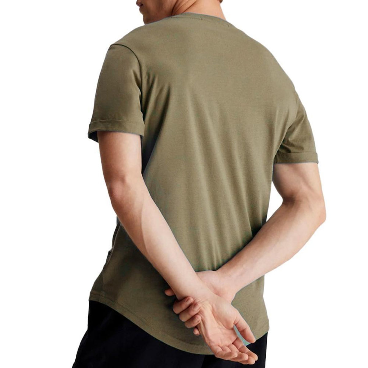 CALVIN KLEIN JEANS T shirt  Homme Calvin Klein Jeans Badge Turn Up