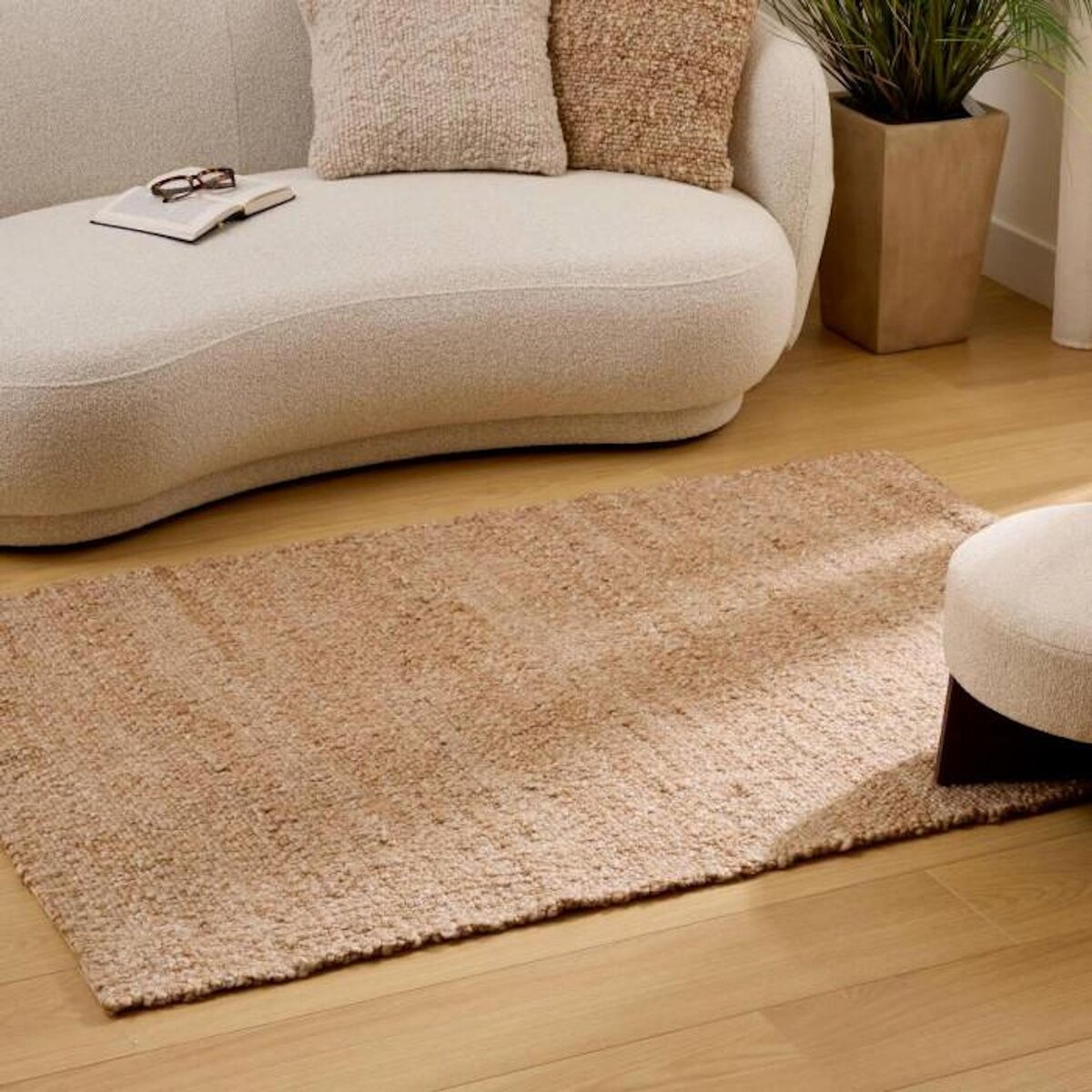 ATMOSPHERA Tapis Effet Laine  Volna  118x170cm Camel