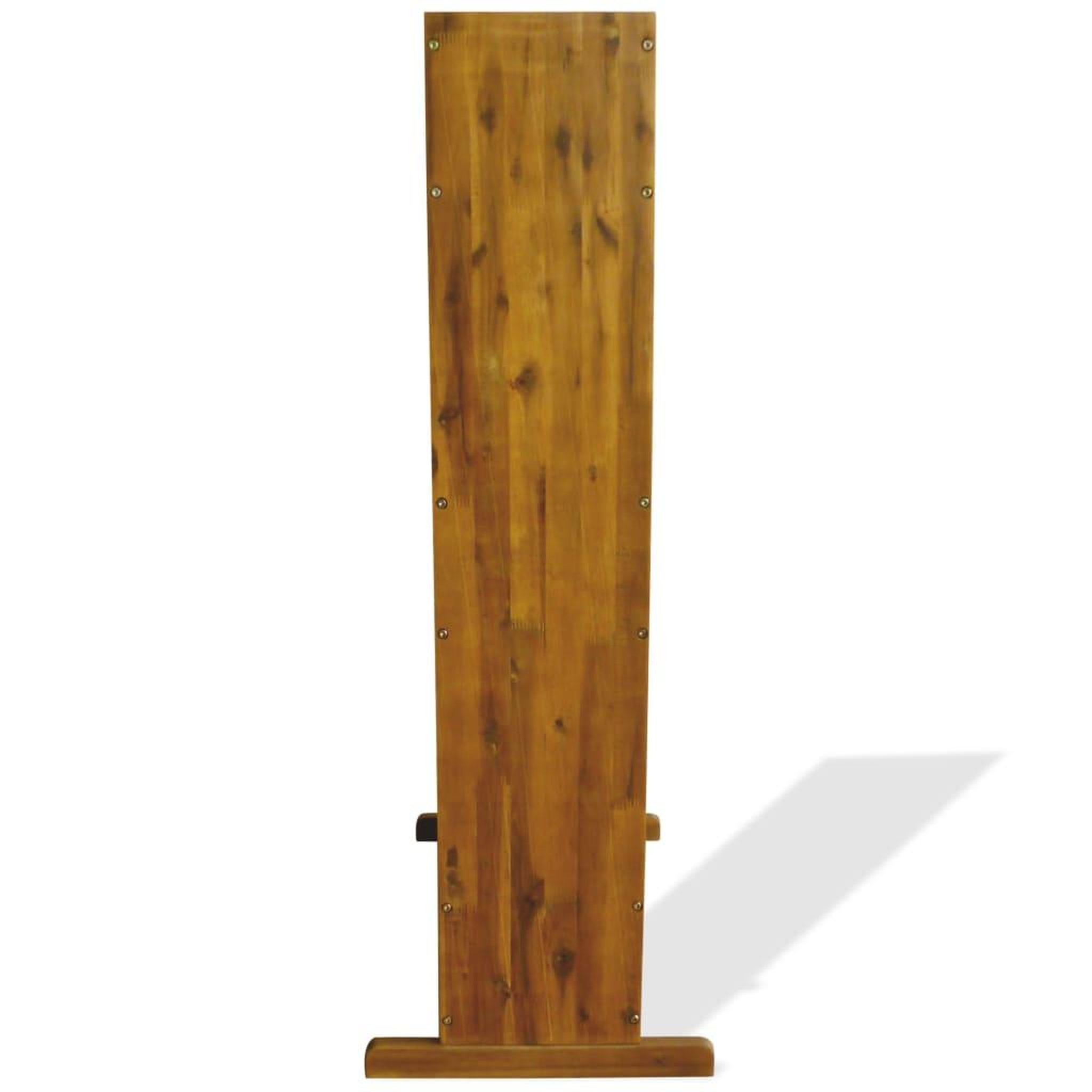 Voir la diapositive 4 : VIDAXL Lit sureleve de jardin a 3 niveaux bois massif d'acacia