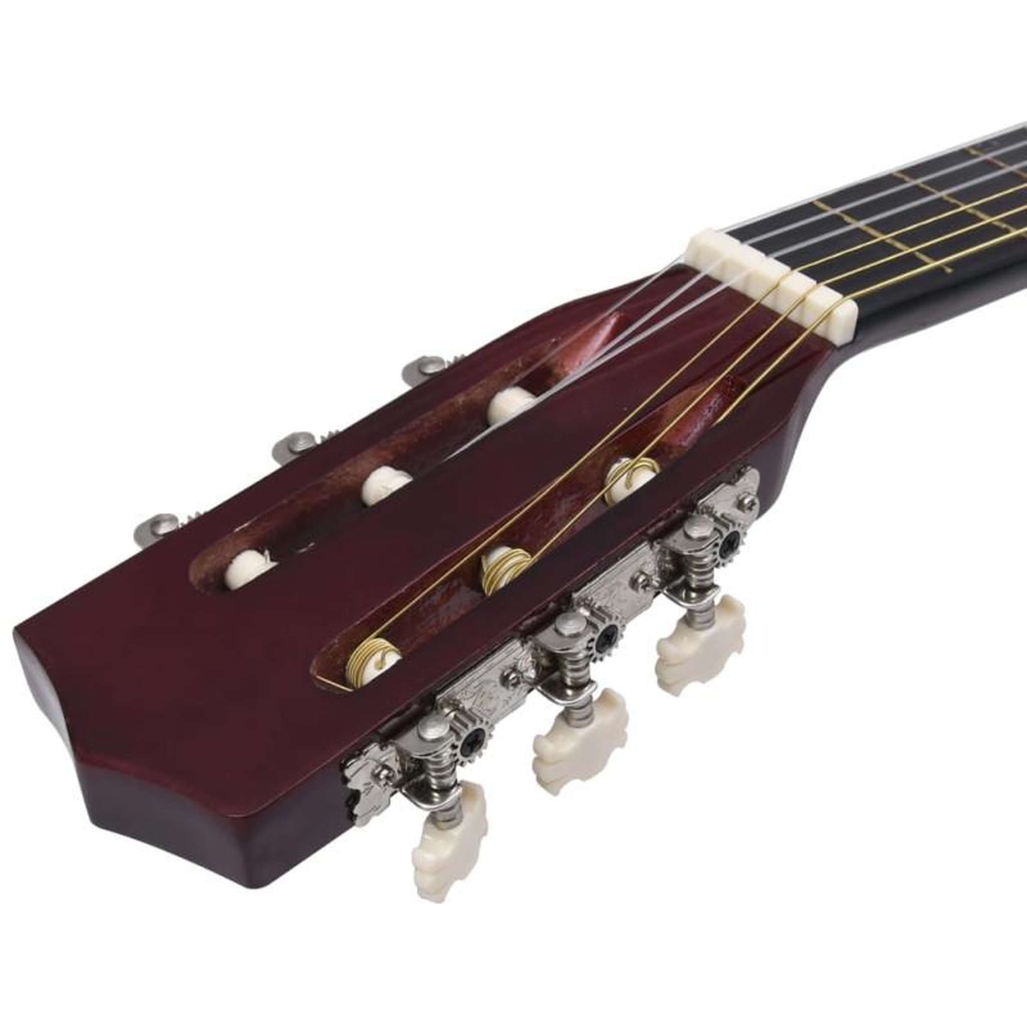 Voir la diapositive 4 : VIDAXL Guitare classique pour débutants 4 4 39 Tilleul