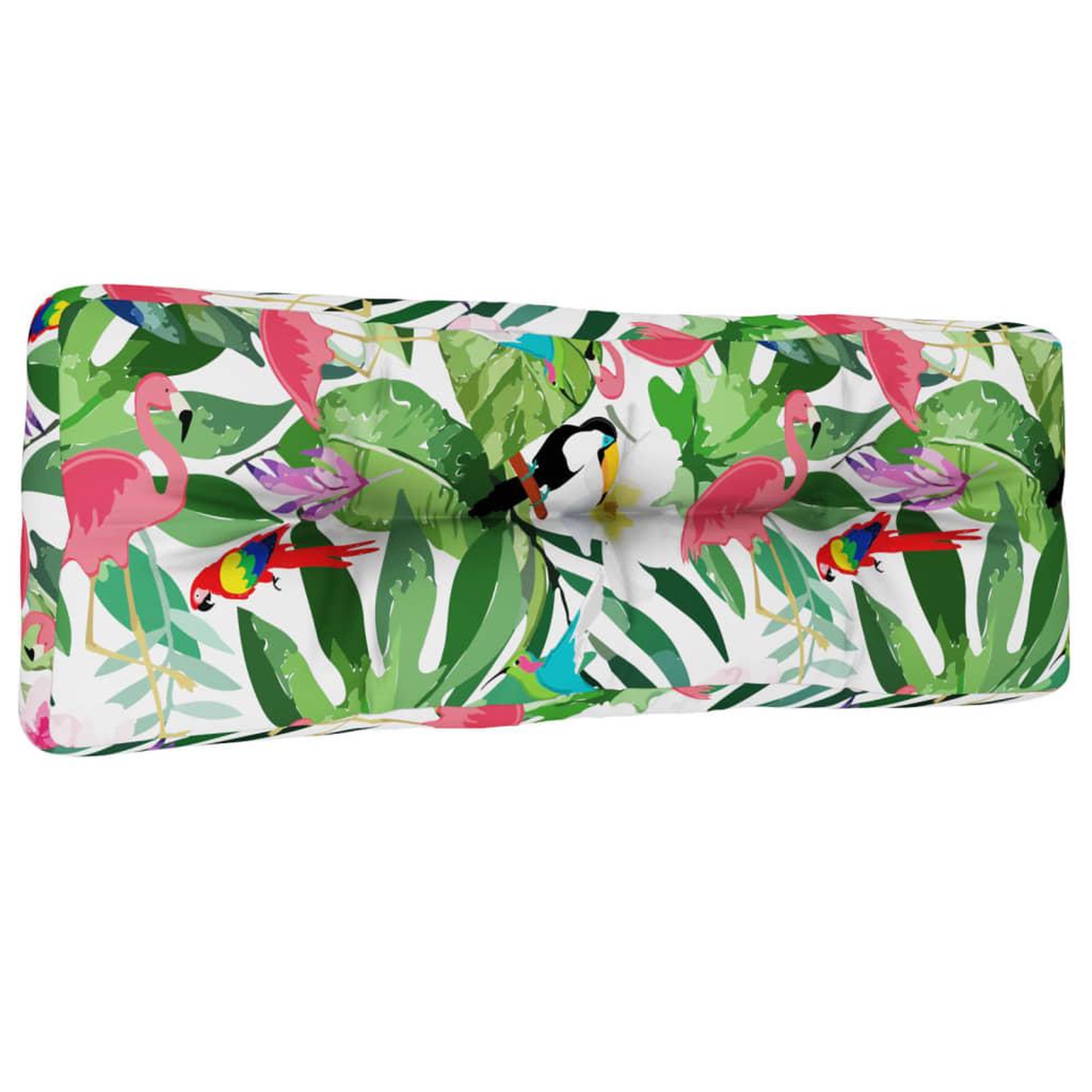 VIDAXL Coussin de palette multicolore 120x40x12 cm tissu