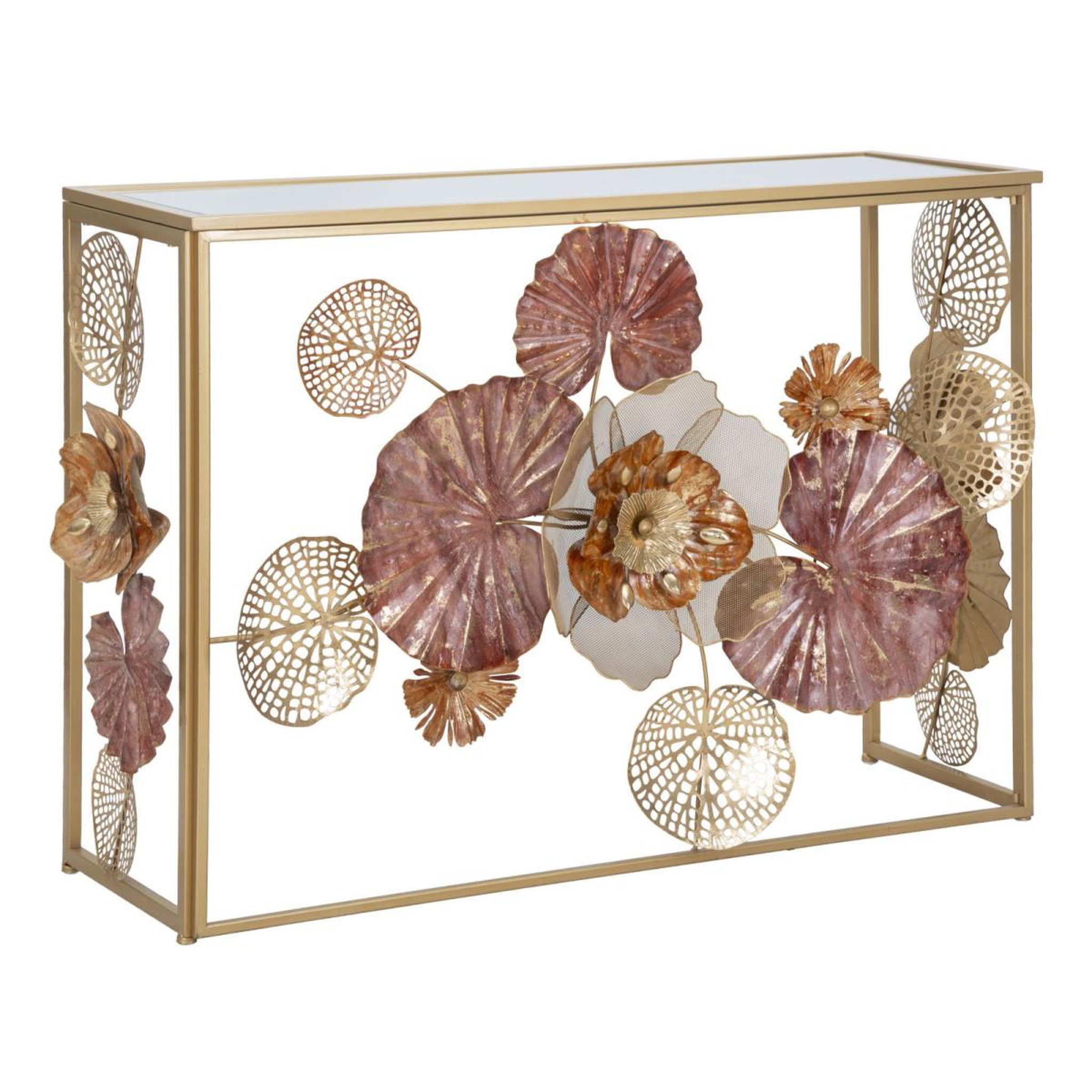Paris Prix Console design en métal  redy  114cm multicolore