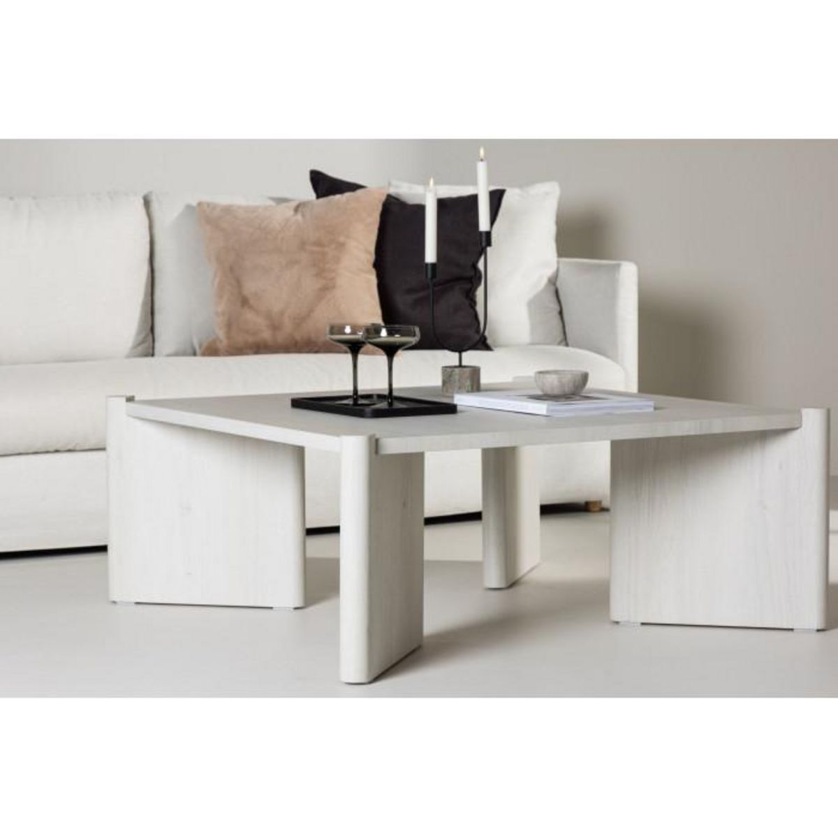Paris Prix Table Basse Design  Rogaland  100cm Blanc