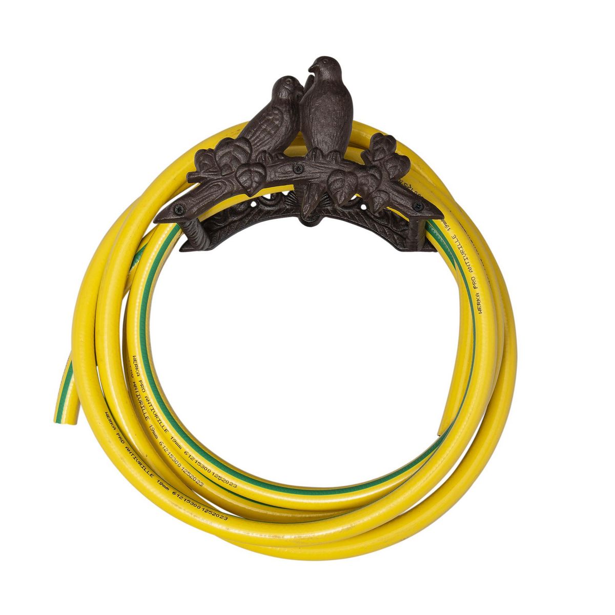 WERKAPRO Support mural de tuyau d'arrosage WERKA PRO en fonte