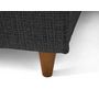 Voir la diapositive 4 : LISA DESIGN Anna - canapé d'angle gauche 5 places convertible en velours texturé