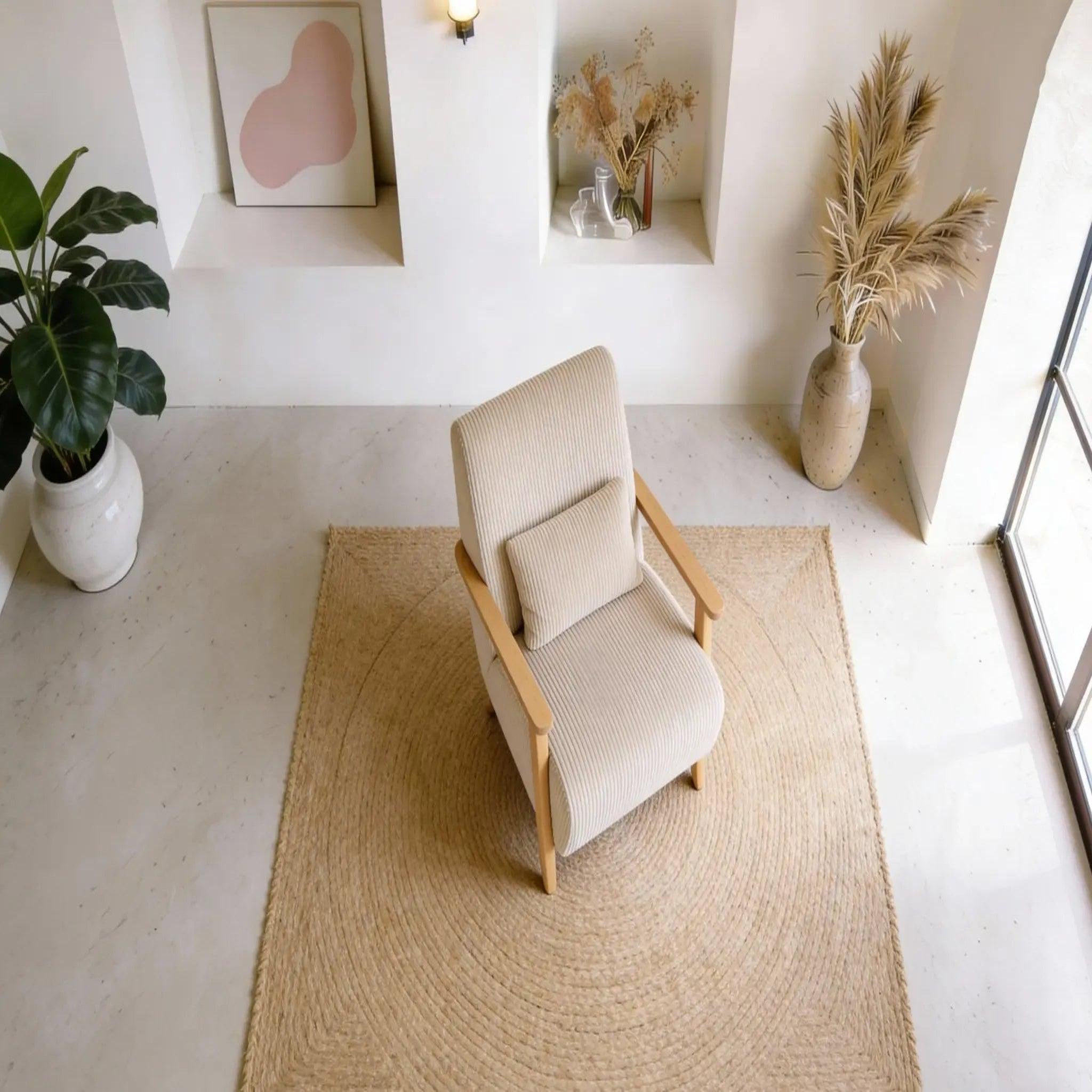 Voir la diapositive 5 : CASANOVA PARIS Kyo - fauteuil pieds en bois