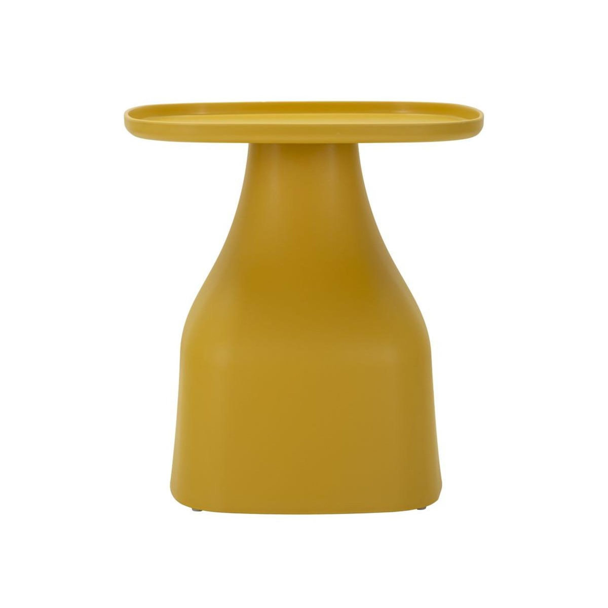 Paris Prix Table d'Appoint Carrée  Gea  50cm Jaune