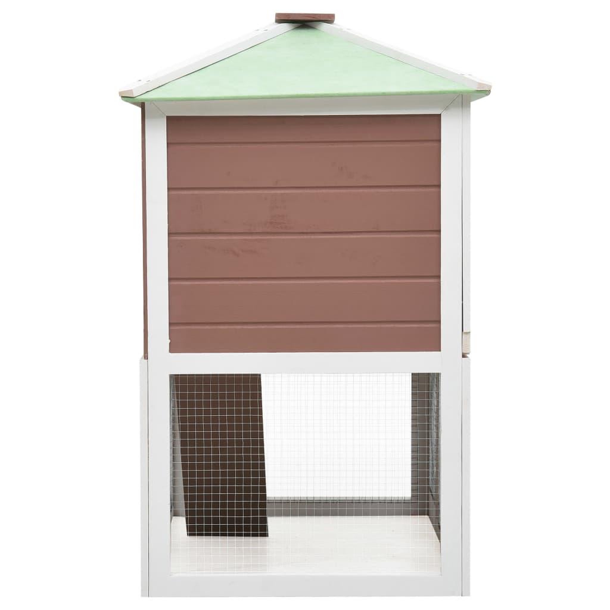 Voir la diapositive 4 : VIDAXL Cage double pour animaux Marron Bois
