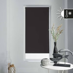 Douceur d'Intérieur Store enrouleur occultant 90x180 cm Noir