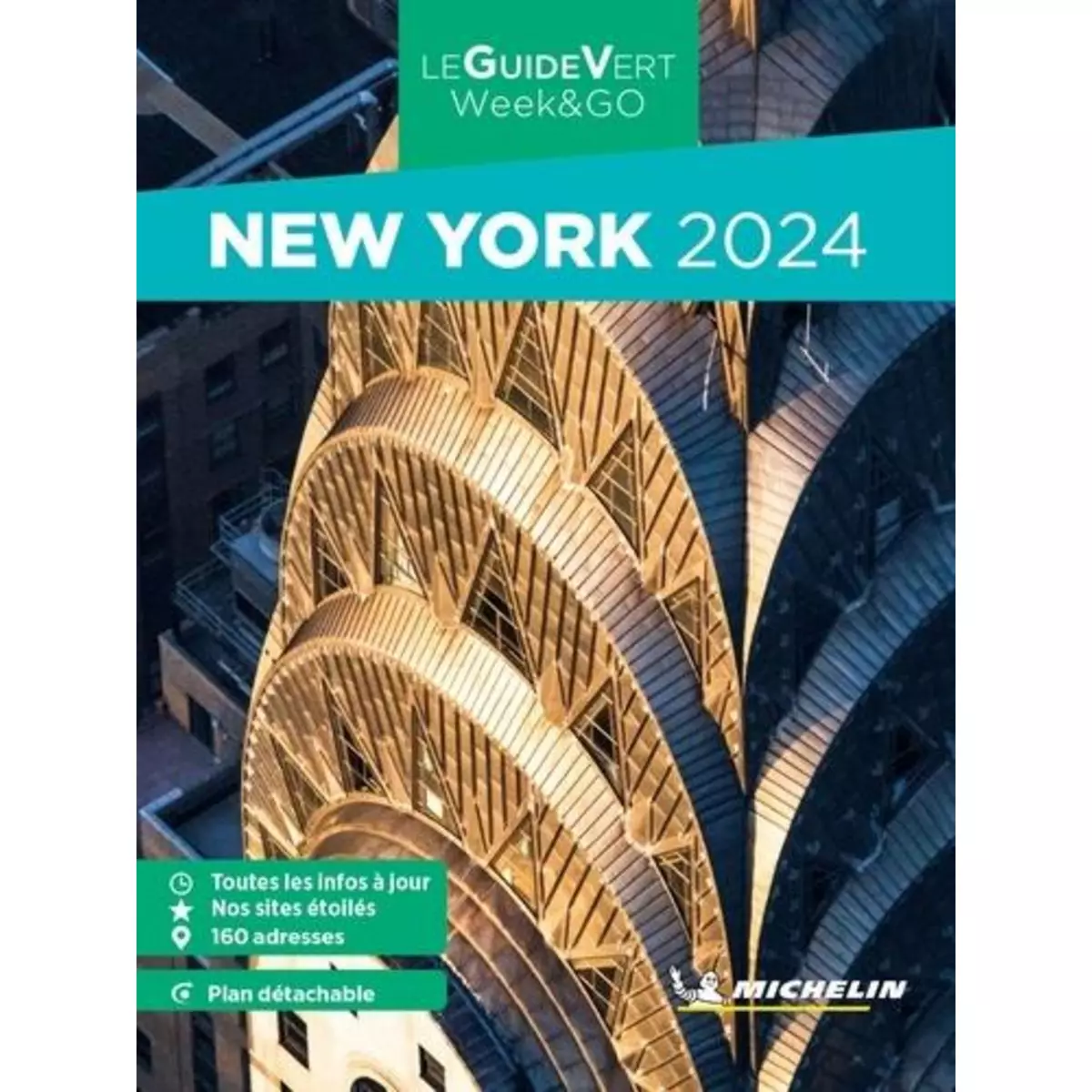  NEW YORK. EDITION 2024. AVEC 1 PLAN DETACHABLE, Michelin