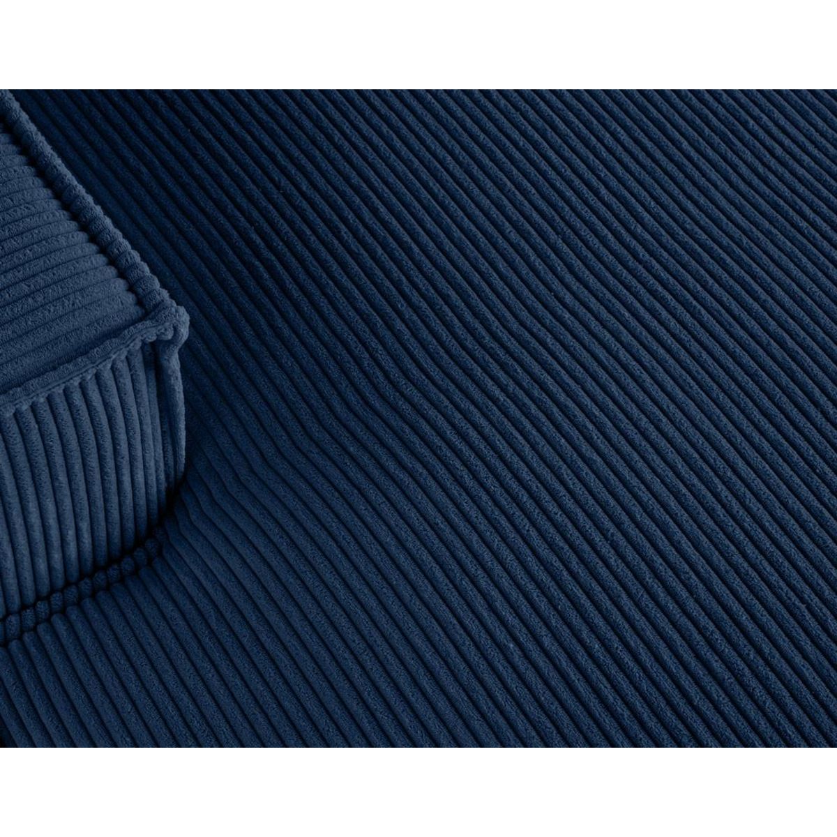 LISA DESIGN Spiaggia - canapé d'angle gauche - 4 places - en velours côtelé