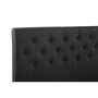 Voir la diapositive 4 : Habitat et Jardin Lit  Emmy  - 160 x 200 cm - Gris foncé