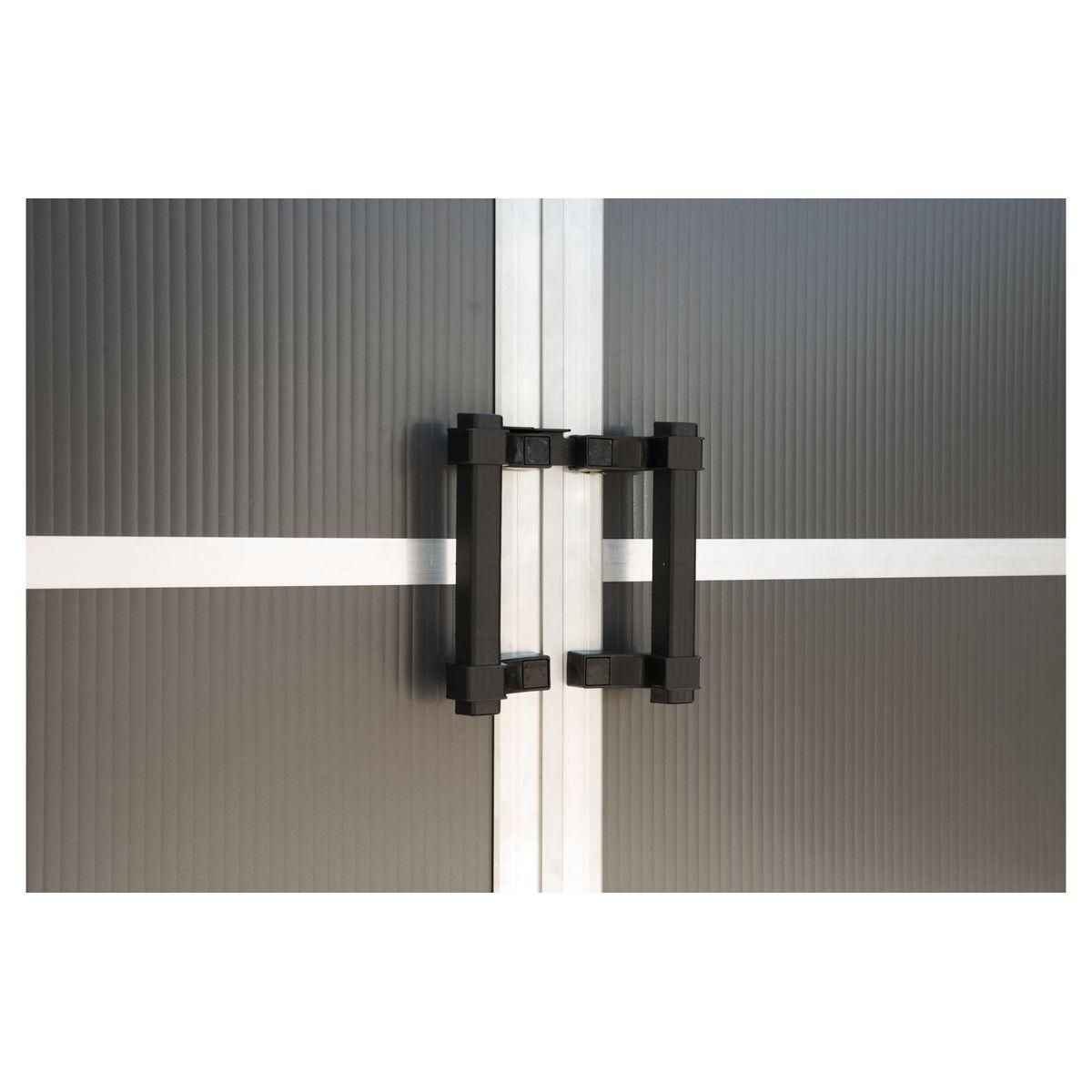 Canopia by PALRAM Abri de jardin métal - Avec plancher - 11,3m² - YUKON