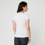 INEXTENSO T-shirt manches courtes blanc femme