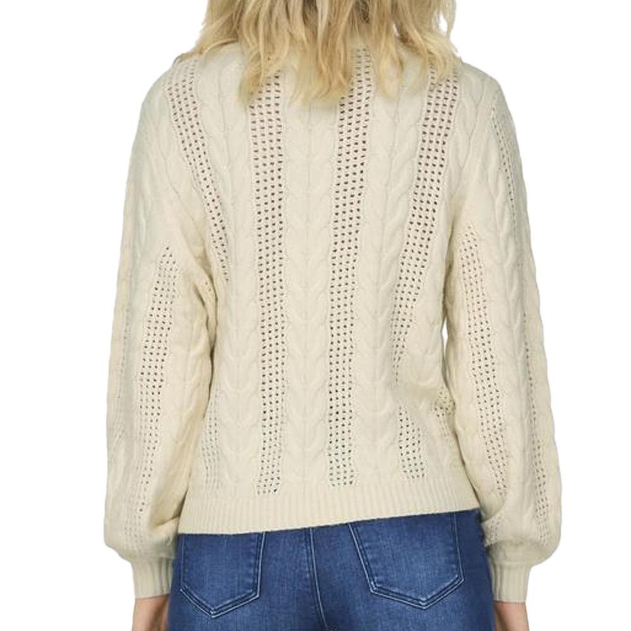 Voir la diapositive 2 : Only Pull Blanc Only Femme Only rubina