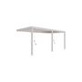 Voir la diapositive 2 : Pergola Bioclimatique adossée 3x6 m - Aluminium - Blanc -  VS OmBREA®